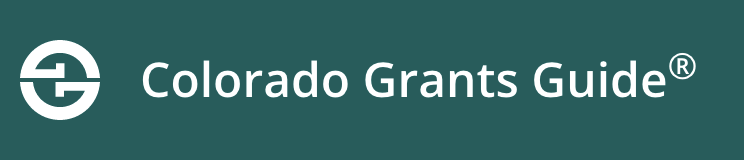 A logo for Colorado Grants Guide